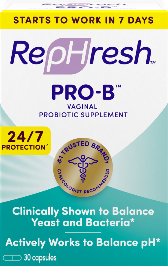RepHresh Pro-B Feminine Probiotic Supplement
