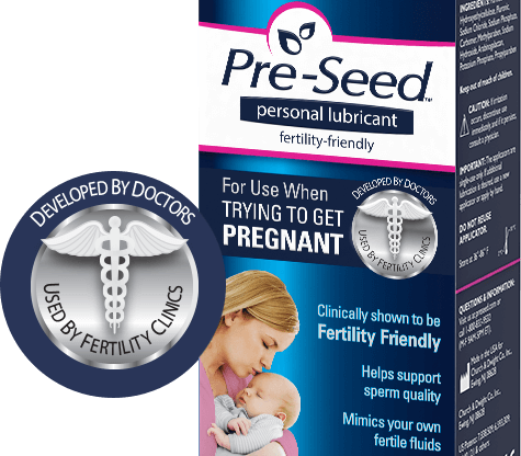 Pre-Seed Fertility Lubricant, For Use by Couples Trying to Conceive