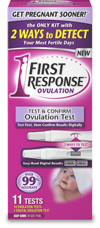 FIRST RESPONSE Test & Confirm Ovulation Test Kit