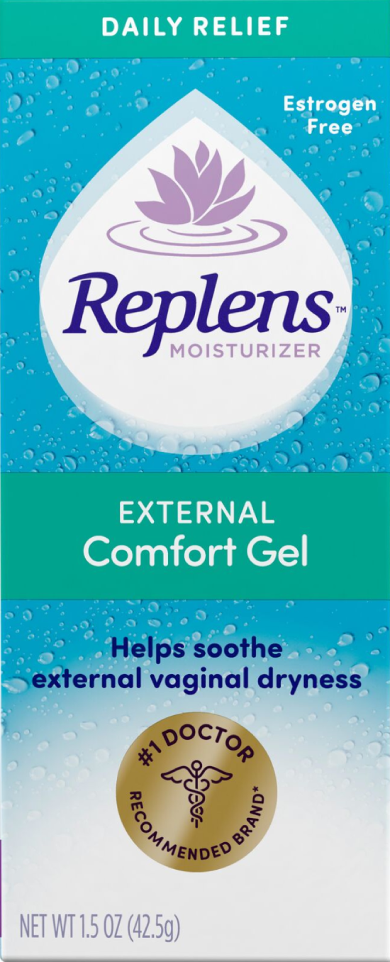 Replens External Comfort Soothing Gel 1.5 Ounce (Pack of 2)