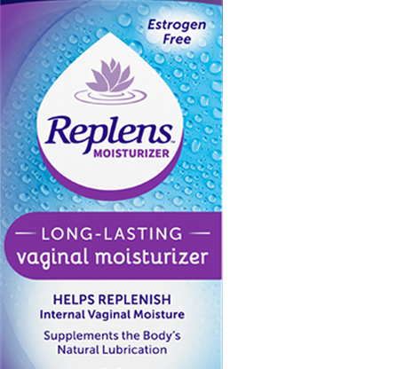 Replens Long-Lasting Vaginal Restores Vaginal Moisture Moisturizer (Pack of  2) 